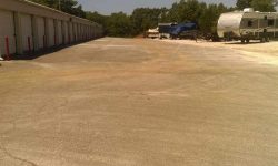 Outside Gravel Parking
