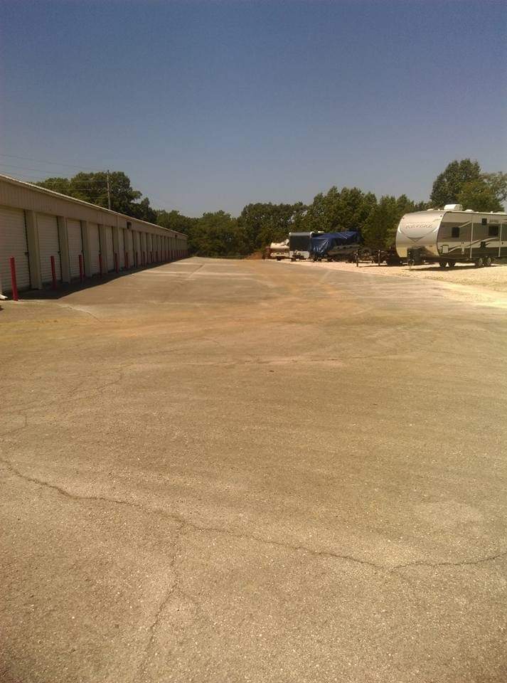 Outside Gravel Parking